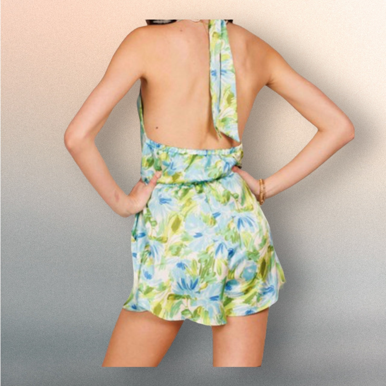 Halter Top Romper