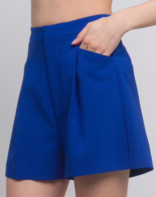 Royal blue shorts