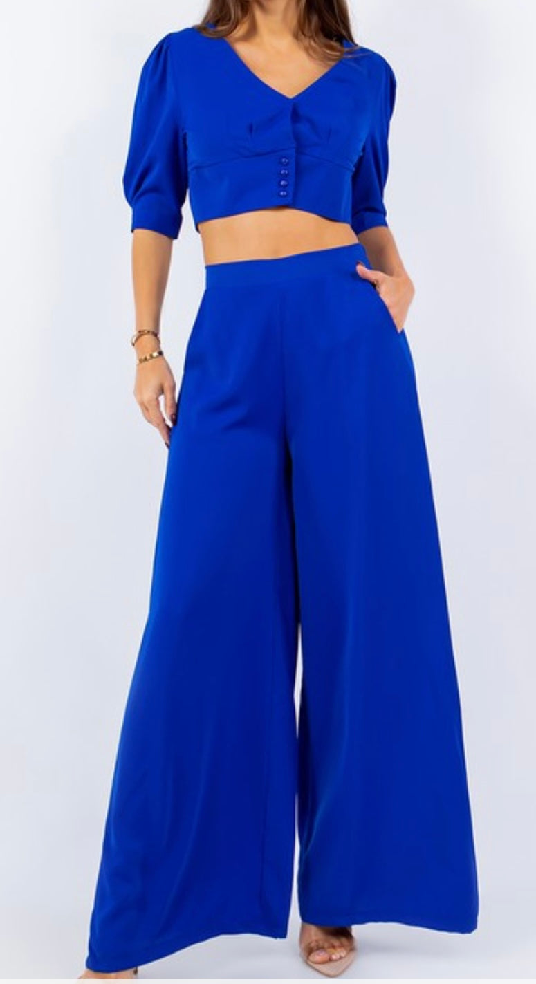 Royal blue pants